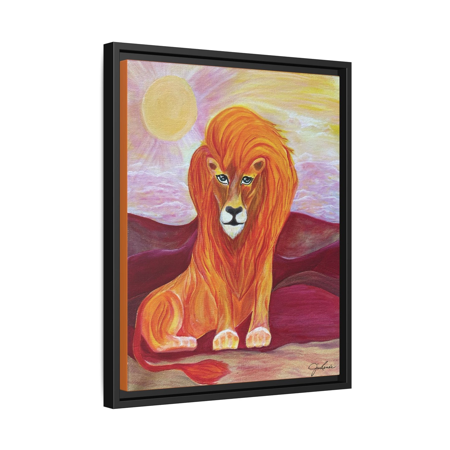 Leo the Lion - Canvas Print