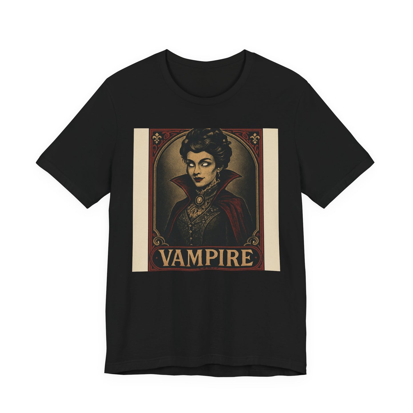 Vintage Spooky Vampiress T-Shirt