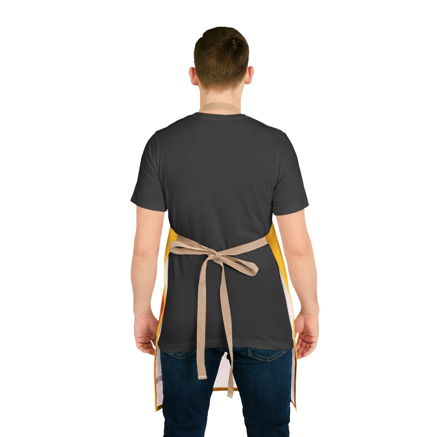 Stacked Jack-o'-Lanterns Apron | Halloween Pumpkin Kitchen Apron