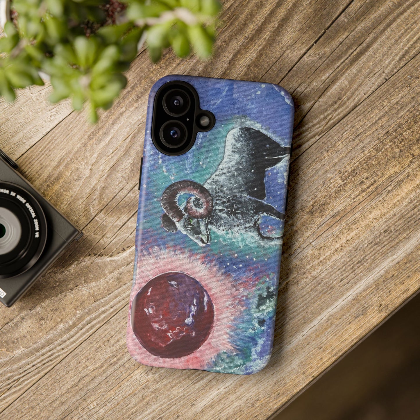Tough Phone Case Aries Design by Dive Up