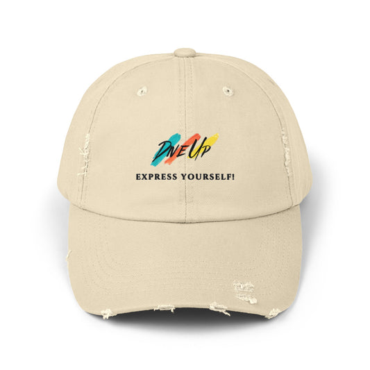 Distressed Cap - The Dive Up Bar Original Design, His/Hers/Theirs