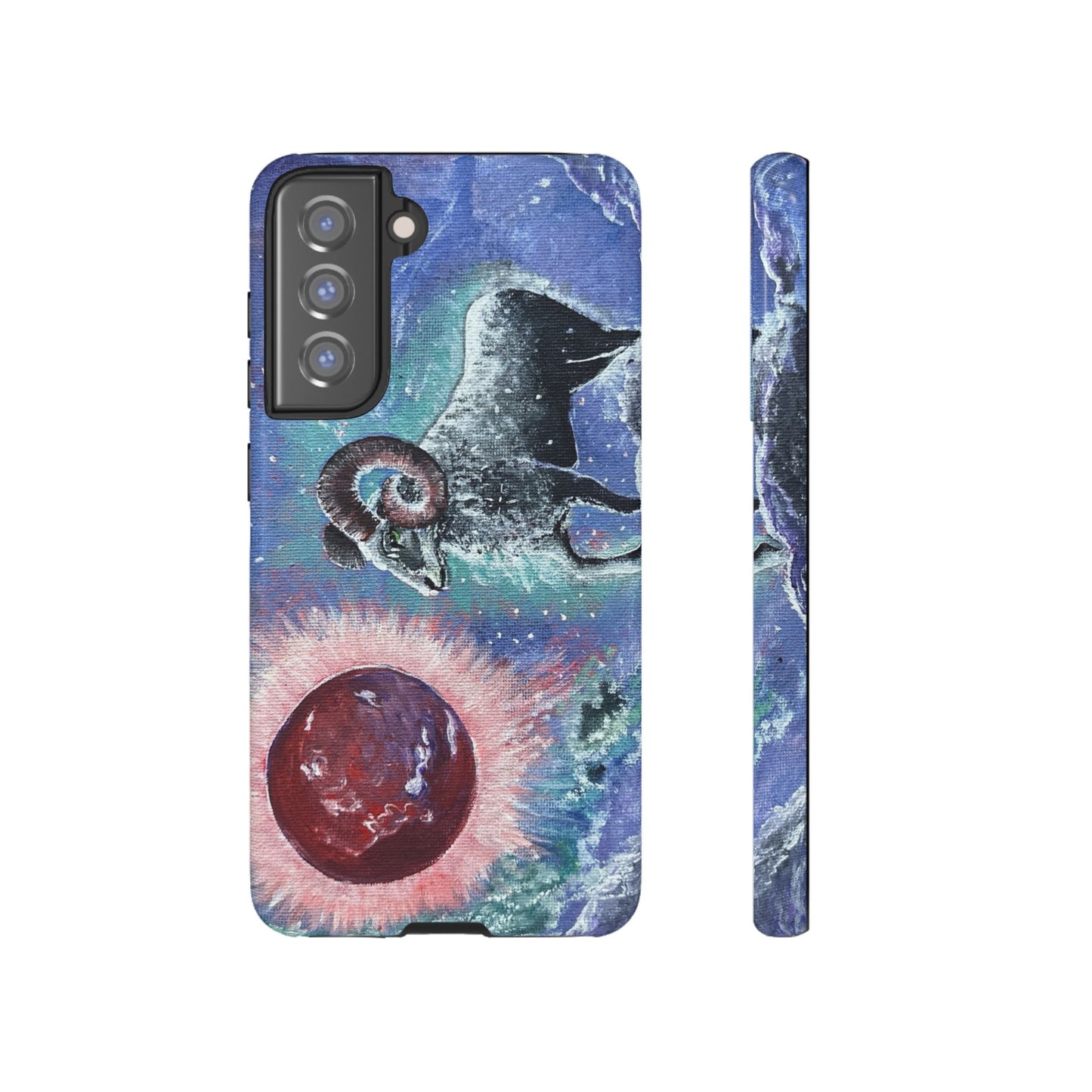 Tough Phone Case Aries Design by Dive Up