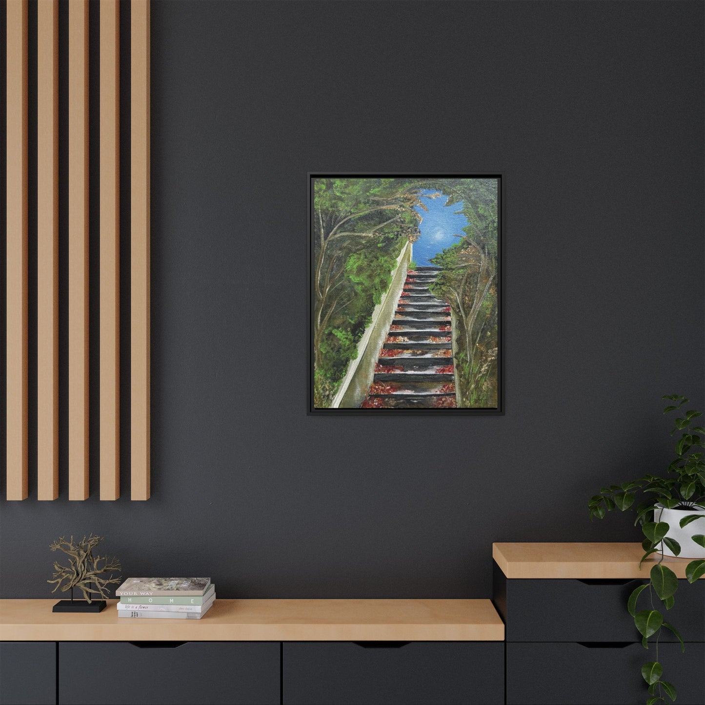 Path from the Sea -  Acrylic Art, Wall Decor, Ocean Theme Gift, Matte Artwork