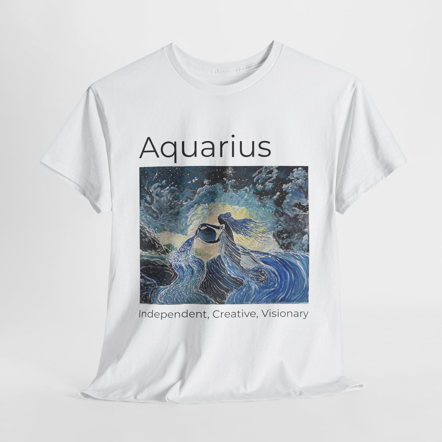 Aquarius Zodiac Tee