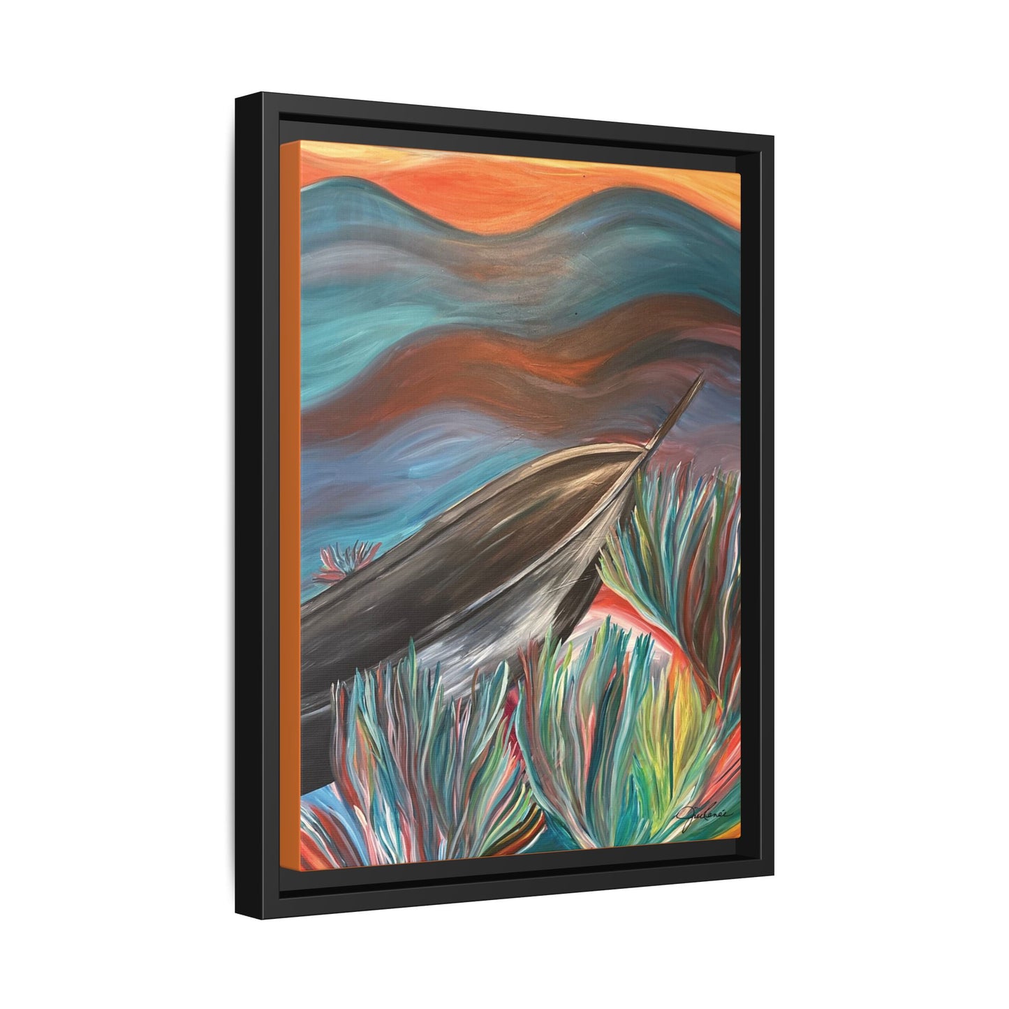 'Turn Your Pain Into Power' Canvas Print