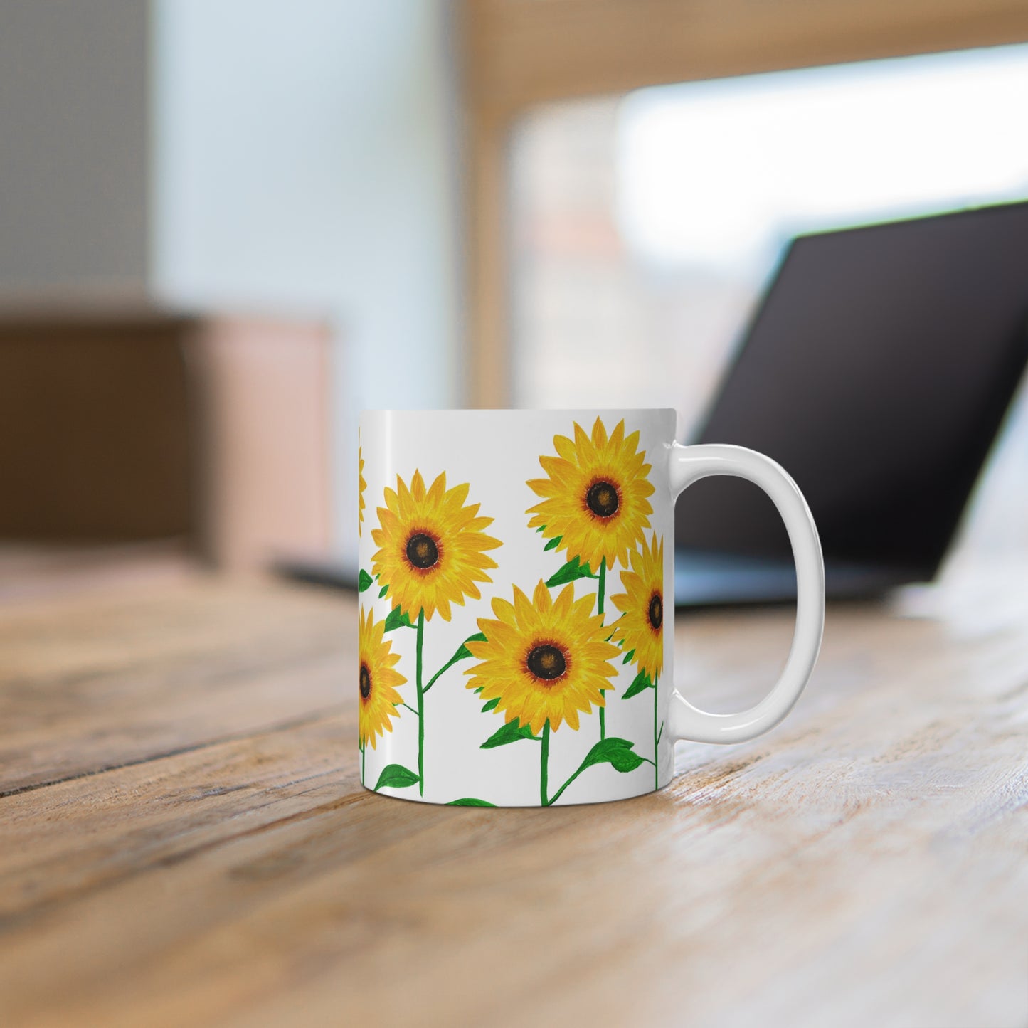Sunflowers in Abundance - Mug 11 oz
