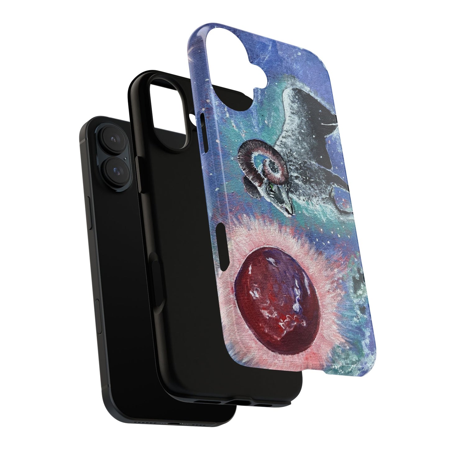 Tough Phone Case Aries Design by Dive Up
