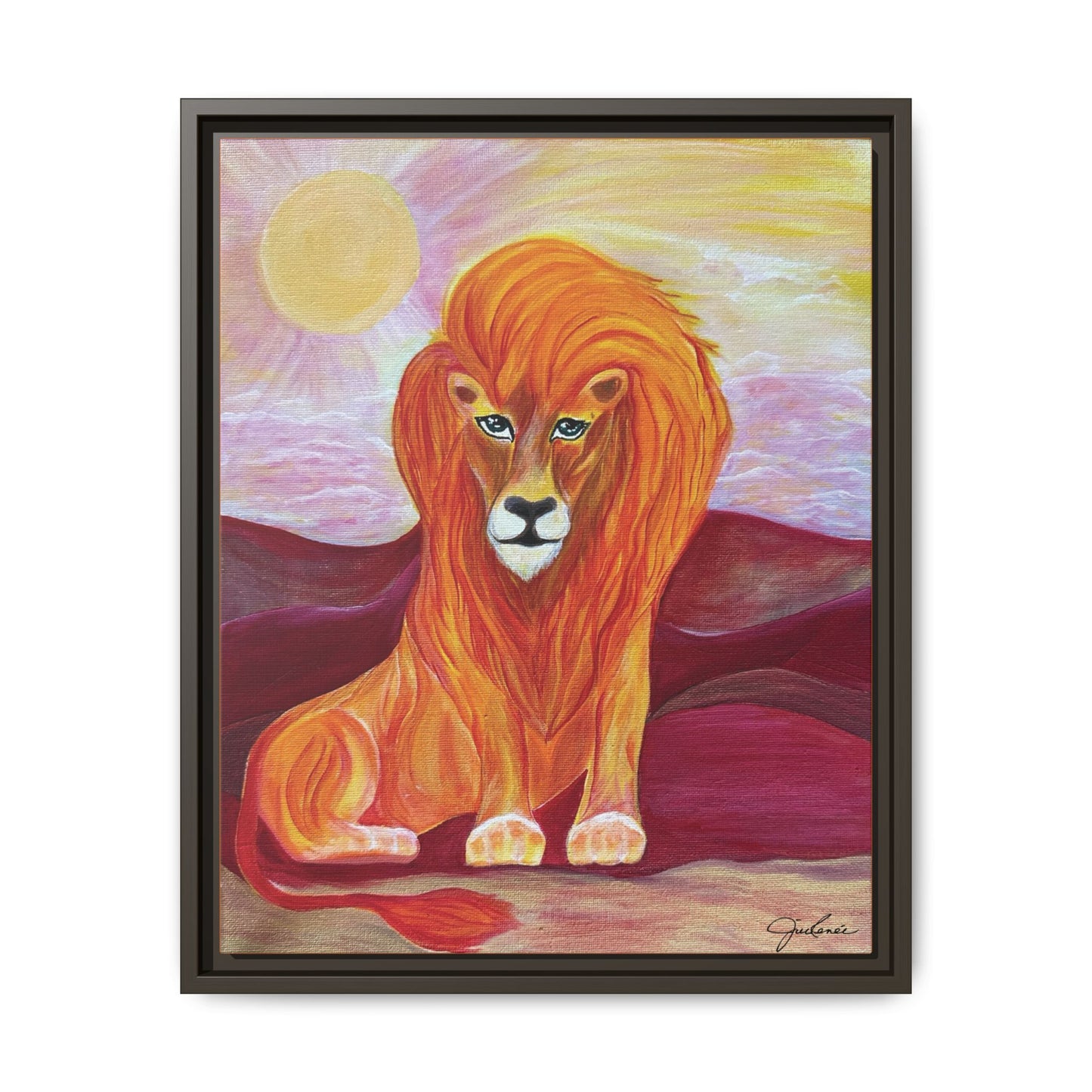 Leo the Lion - Canvas Print