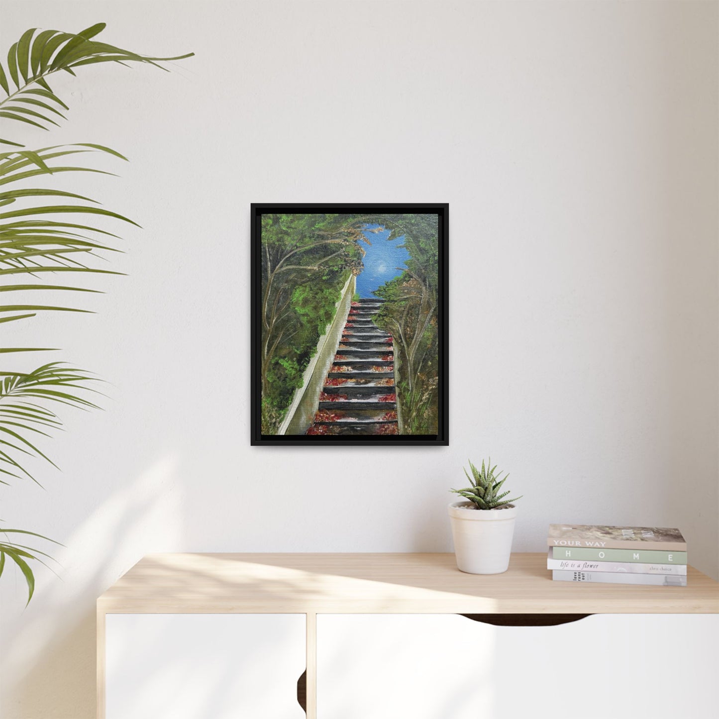 Path from the Sea -  Acrylic Art, Wall Decor, Ocean Theme Gift, Matte Artwork