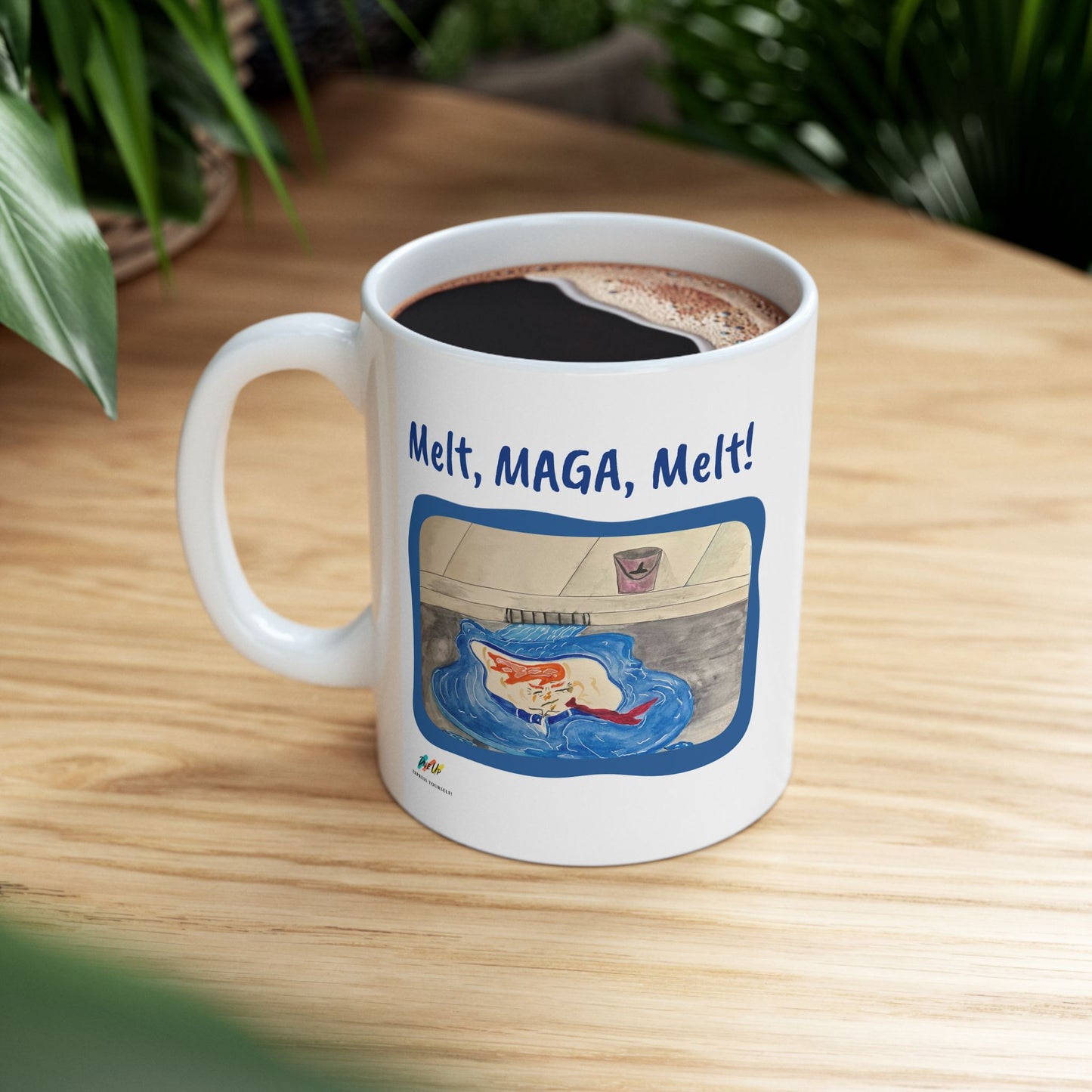 Ceramic Mug - Melt, MAGA, Melt