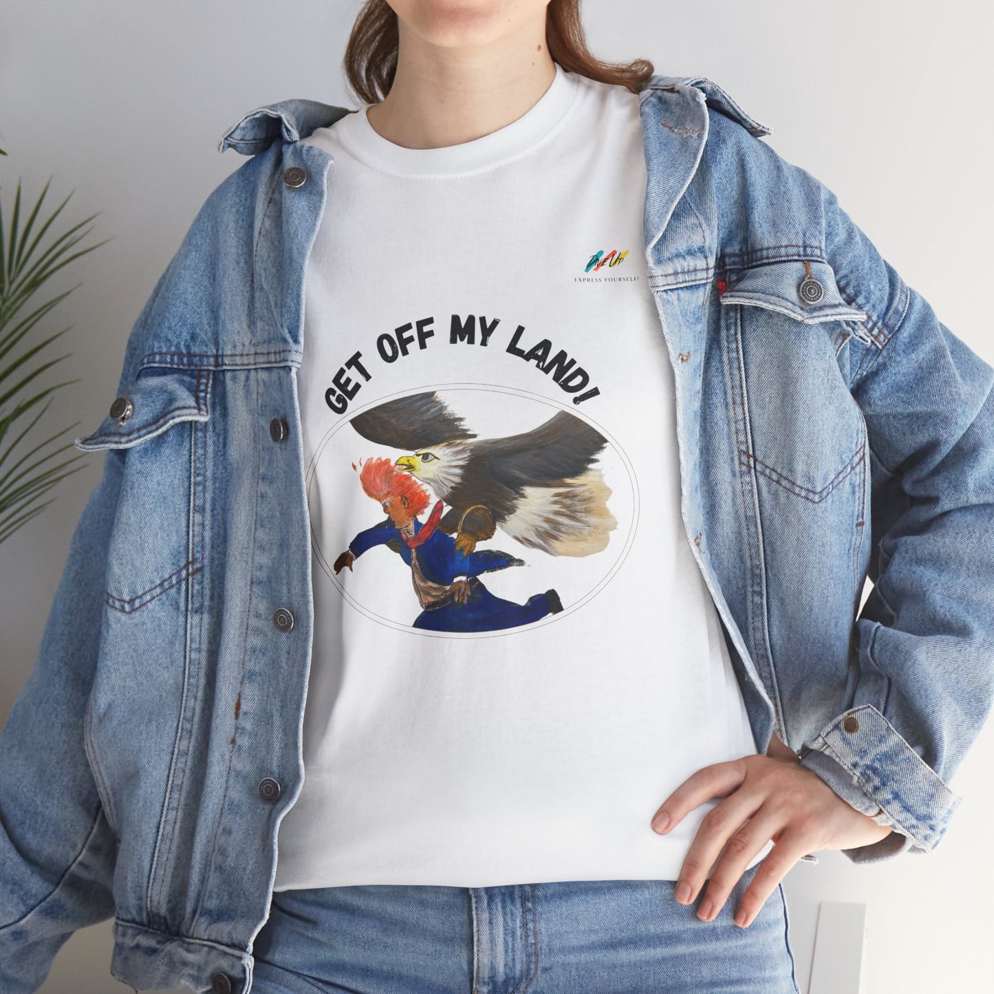 Get Off My Land  - Heavy Cotton Tee