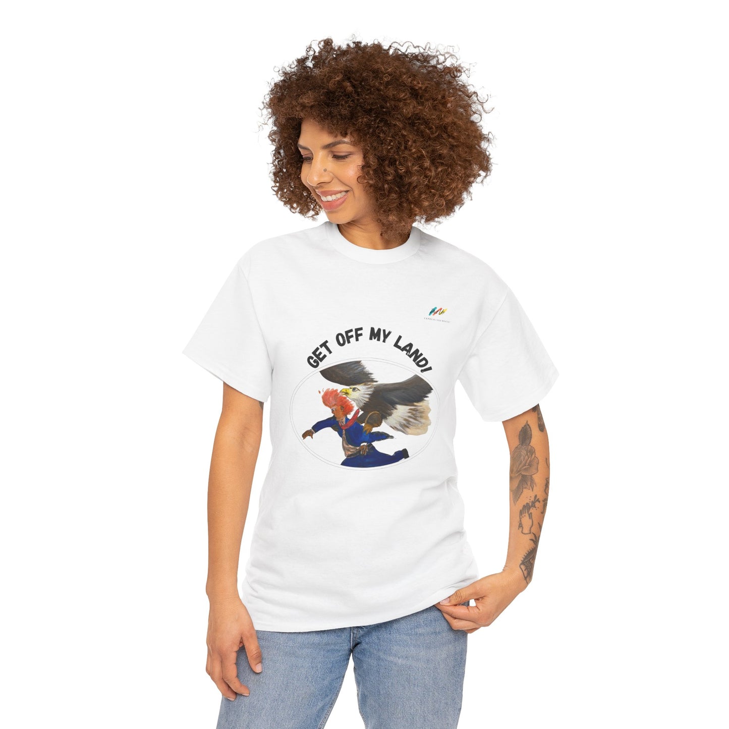 Get Off My Land  - Heavy Cotton Tee