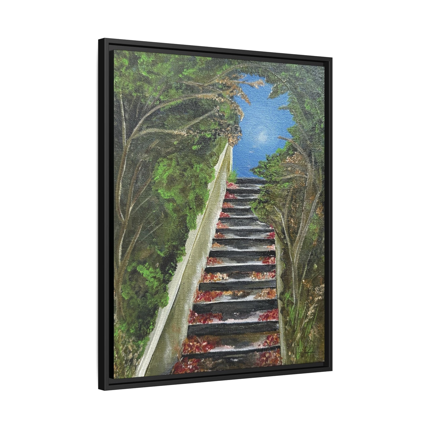 Path from the Sea -  Acrylic Art, Wall Decor, Ocean Theme Gift, Matte Artwork