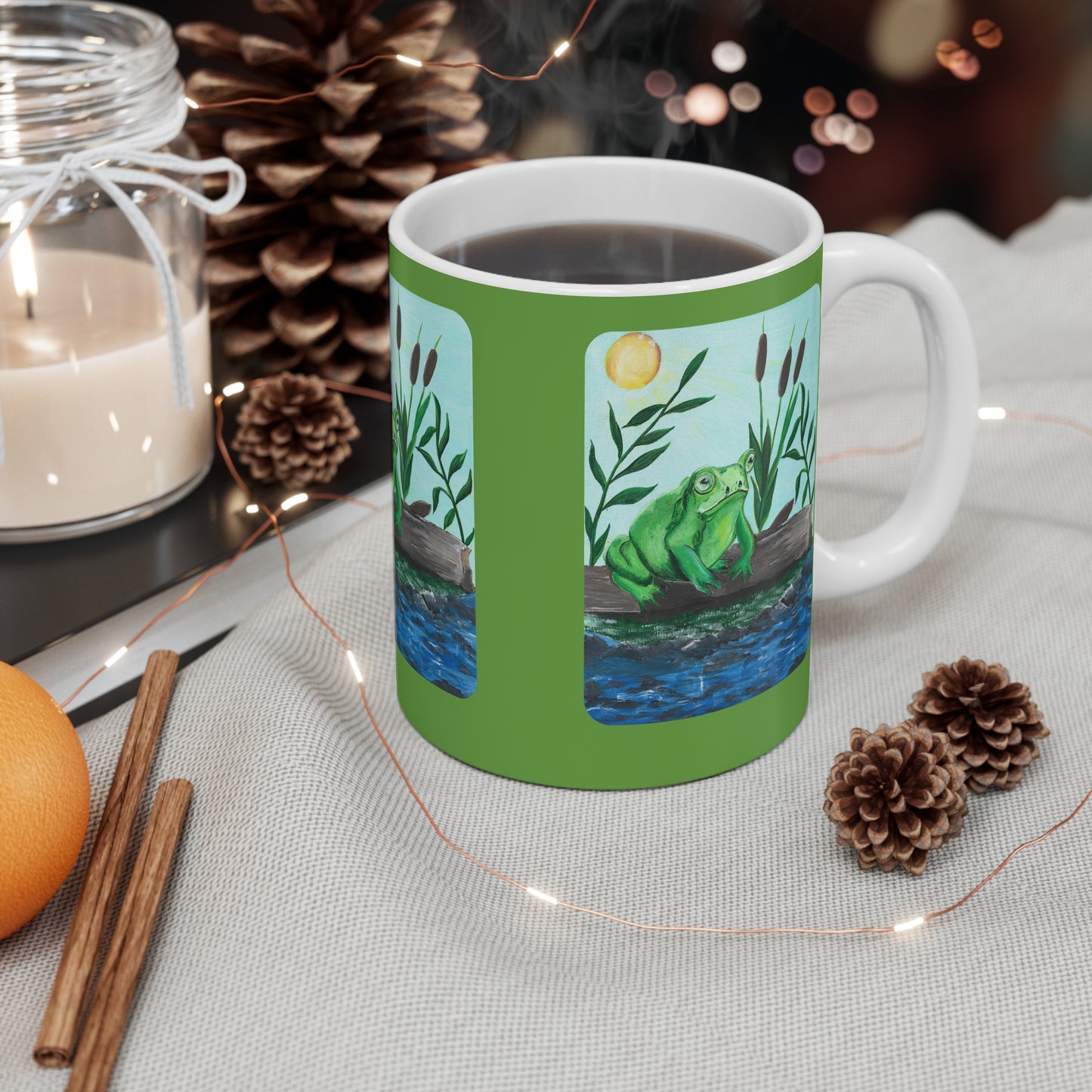 Froggy Mug 11oz - Cute Frog Mug