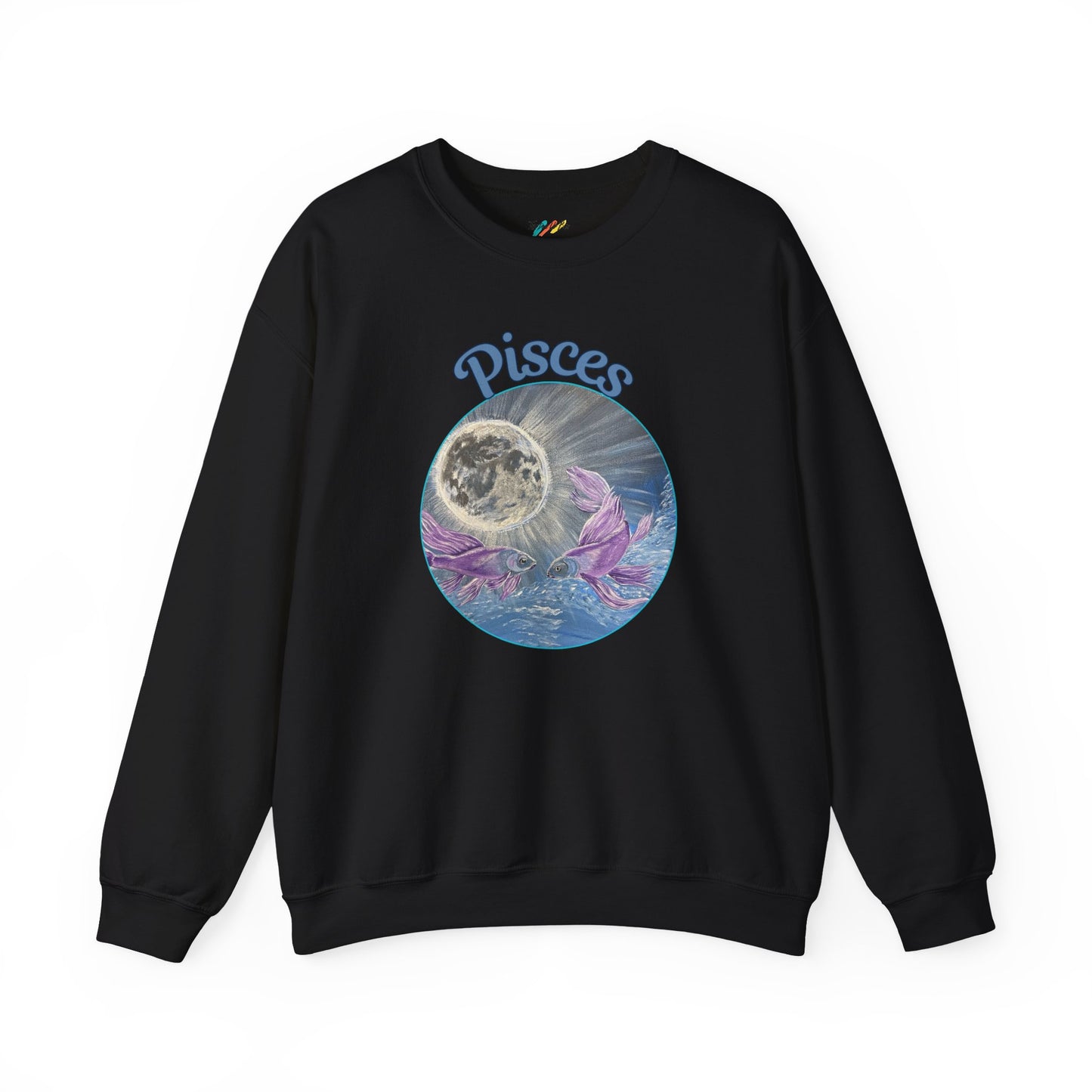 Pisces Crewneck - Sweatshirt Inspirational and Colorful