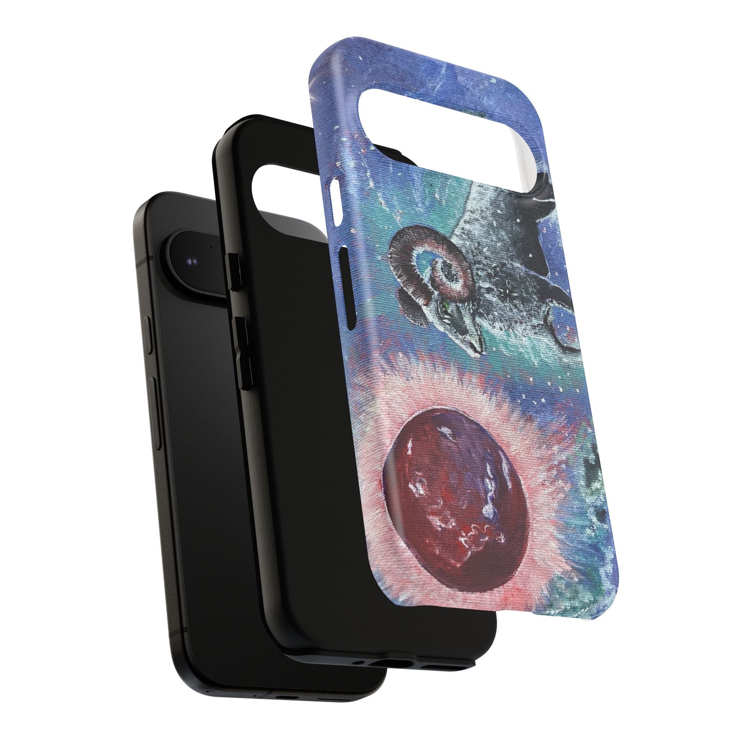 Tough Phone Case Aries Design by Dive Up