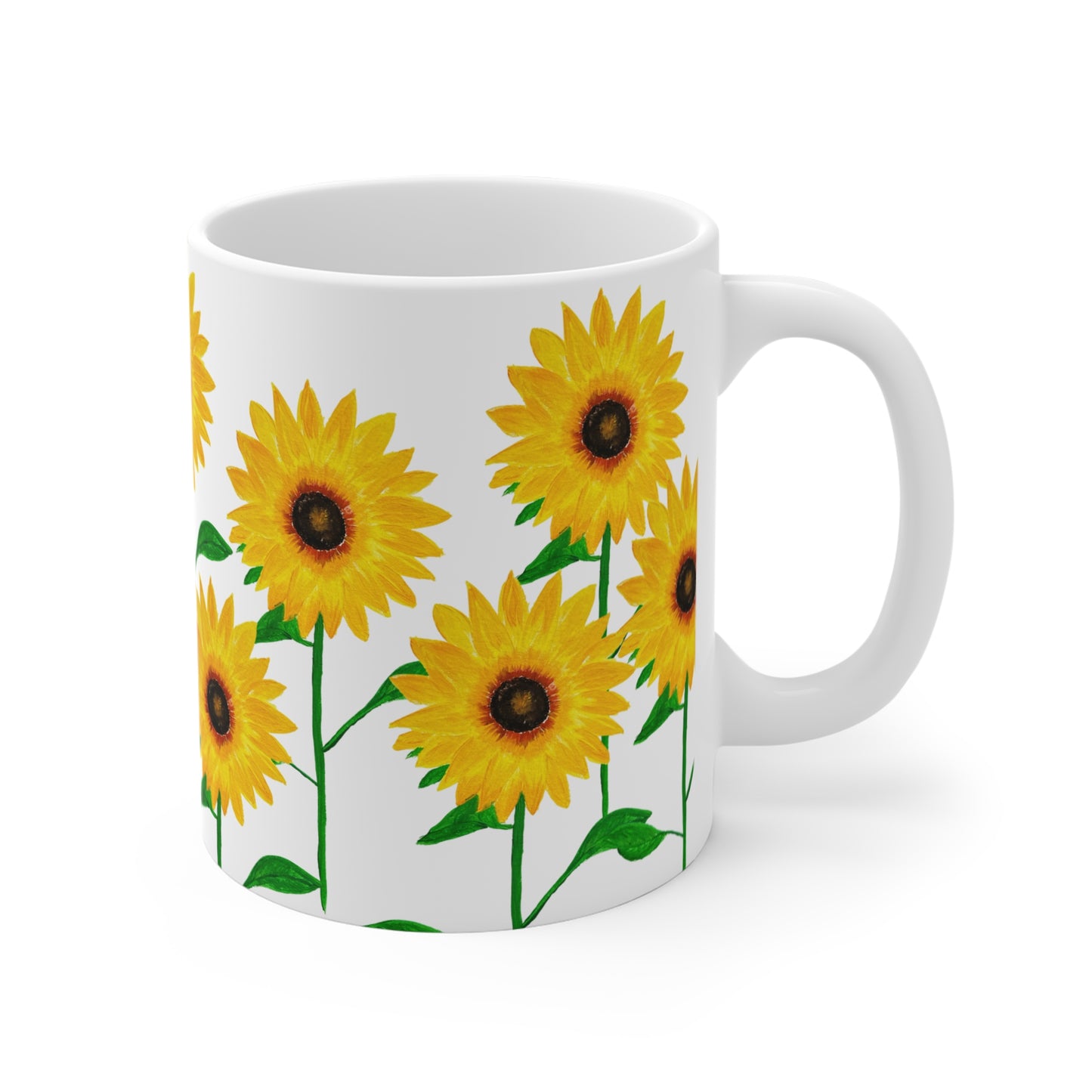 Sunflowers in Abundance - Mug 11 oz