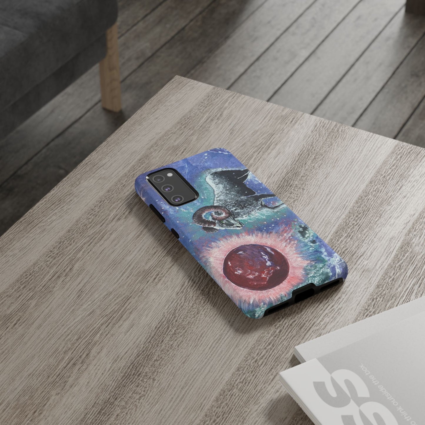Tough Phone Case Aries Design by Dive Up