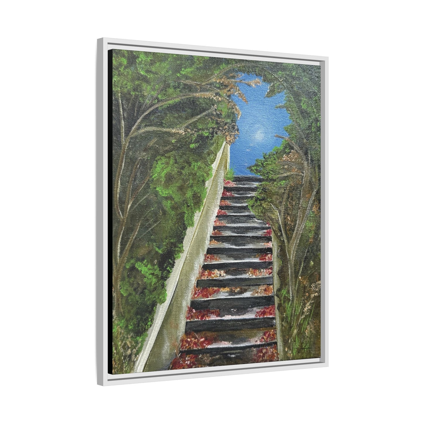 Path from the Sea -  Acrylic Art, Wall Decor, Ocean Theme Gift, Matte Artwork