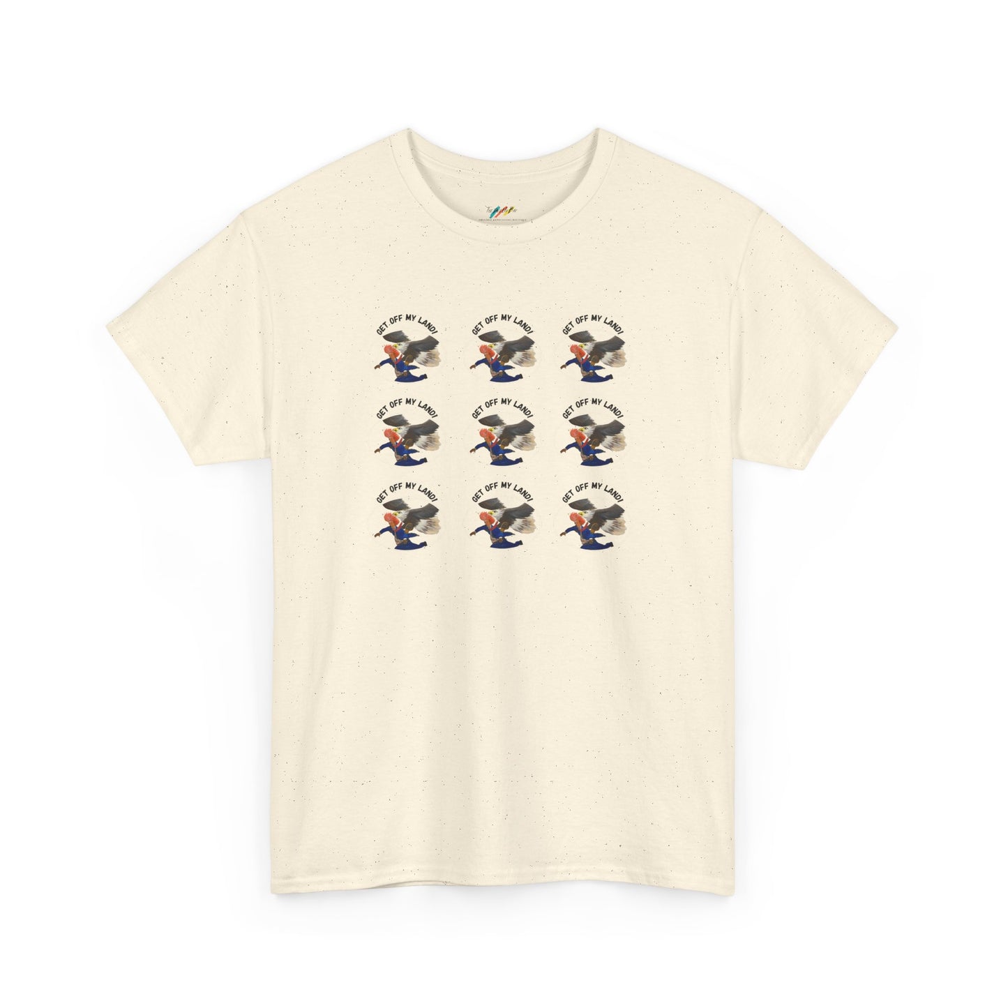 Resist Unisex Heavy Cotton Tee, Protest Graphic Shirt, Political Activist Clothing,  Statement T-Shirt - Get Off My Land