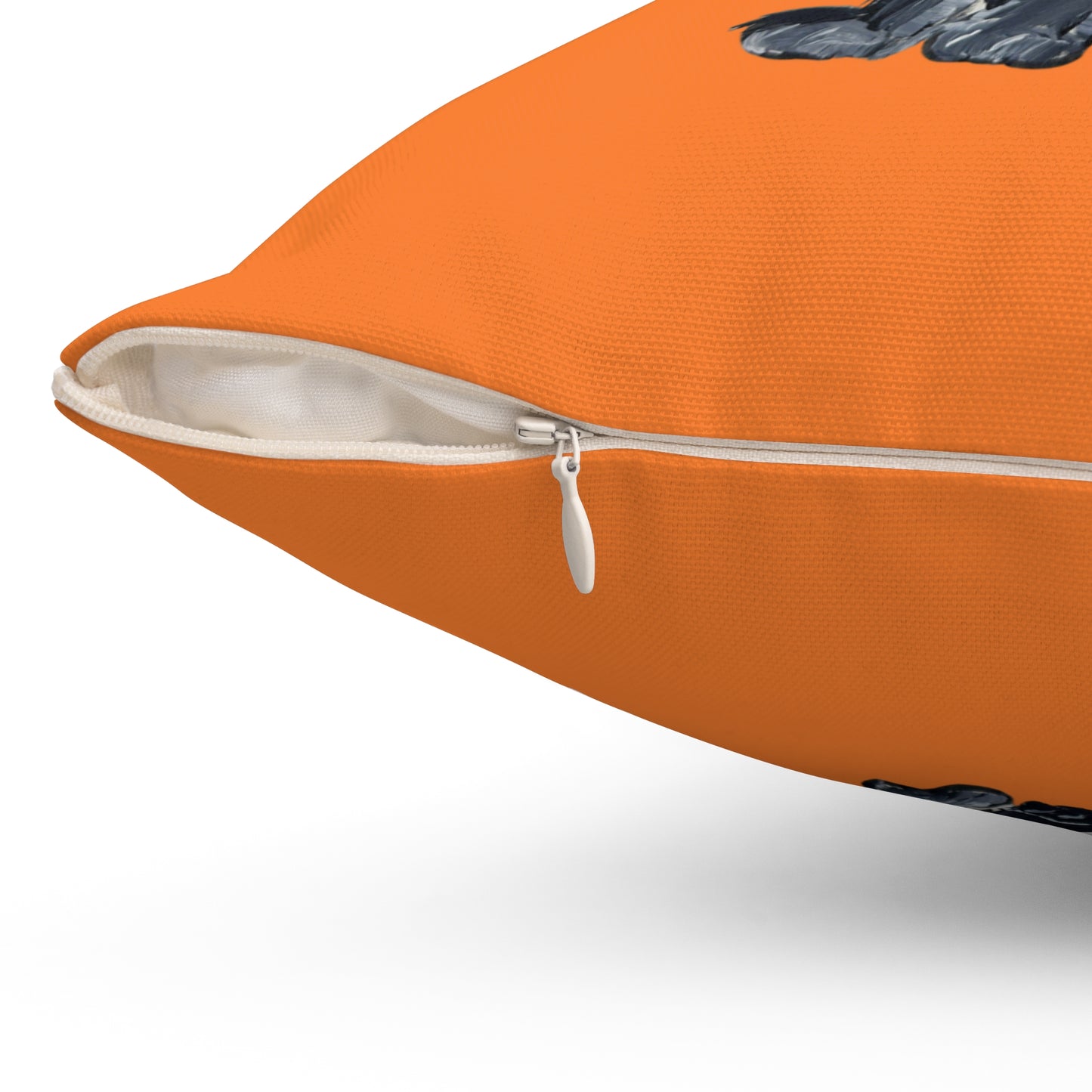 Square Pillow - Witchy Halloween Kitten Pillow