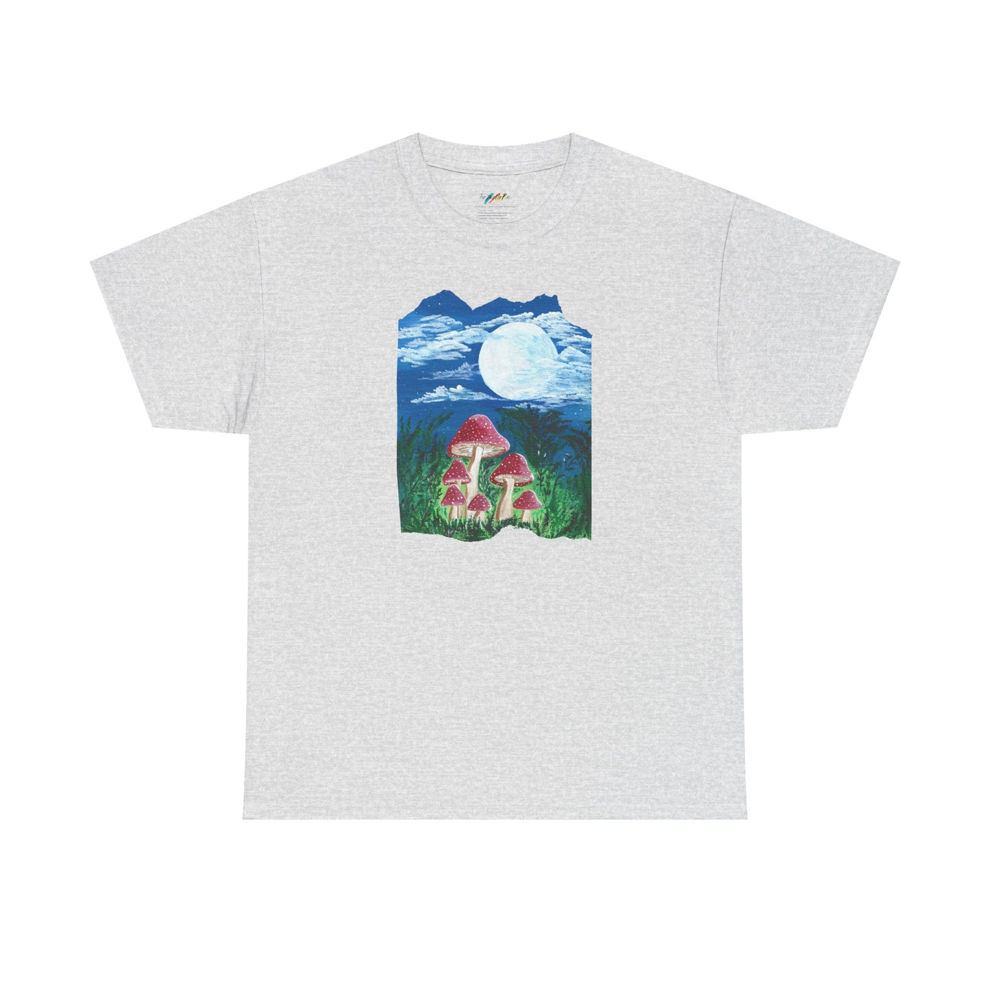 Magically Moonlit Mushrooms - T-Shirt
