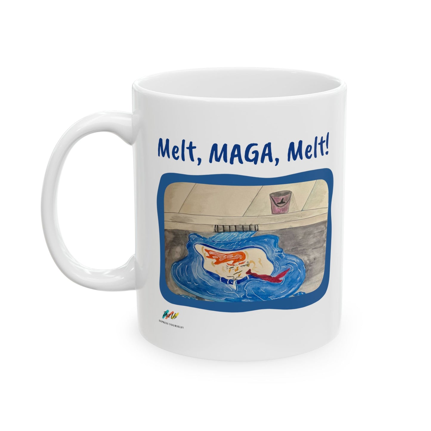 Ceramic Mug - Melt, MAGA, Melt
