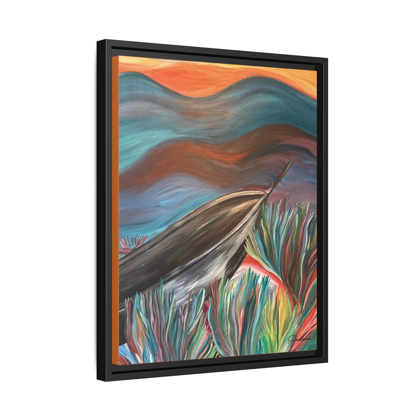 'Turn Your Pain Into Power' Canvas Print