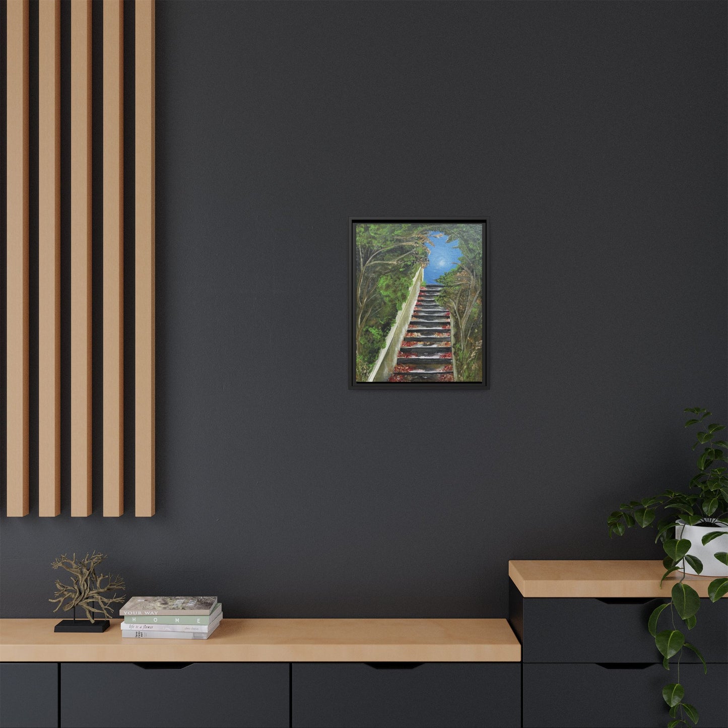 Path from the Sea -  Acrylic Art, Wall Decor, Ocean Theme Gift, Matte Artwork