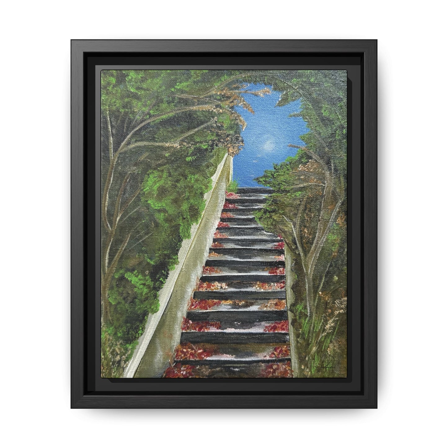 Path from the Sea -  Acrylic Art, Wall Decor, Ocean Theme Gift, Matte Artwork