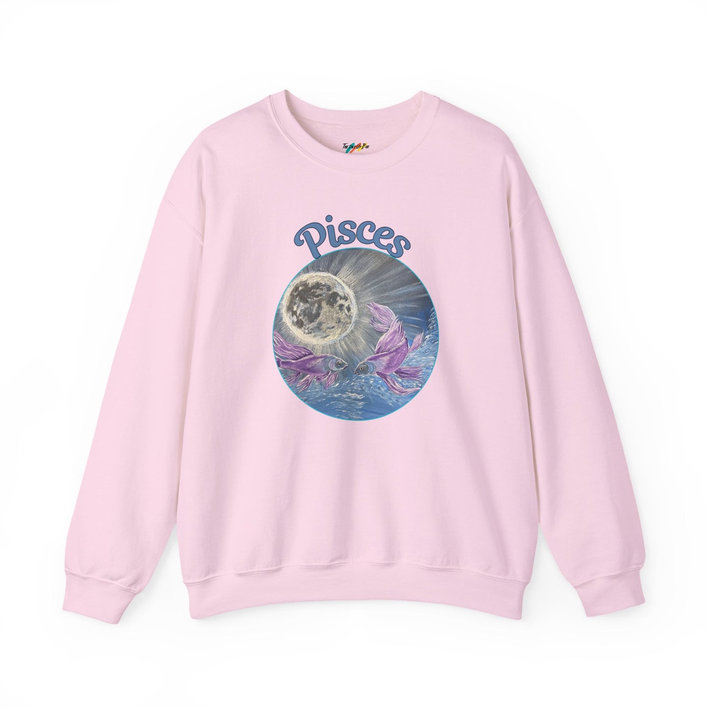 Pisces Crewneck - Sweatshirt Inspirational and Colorful