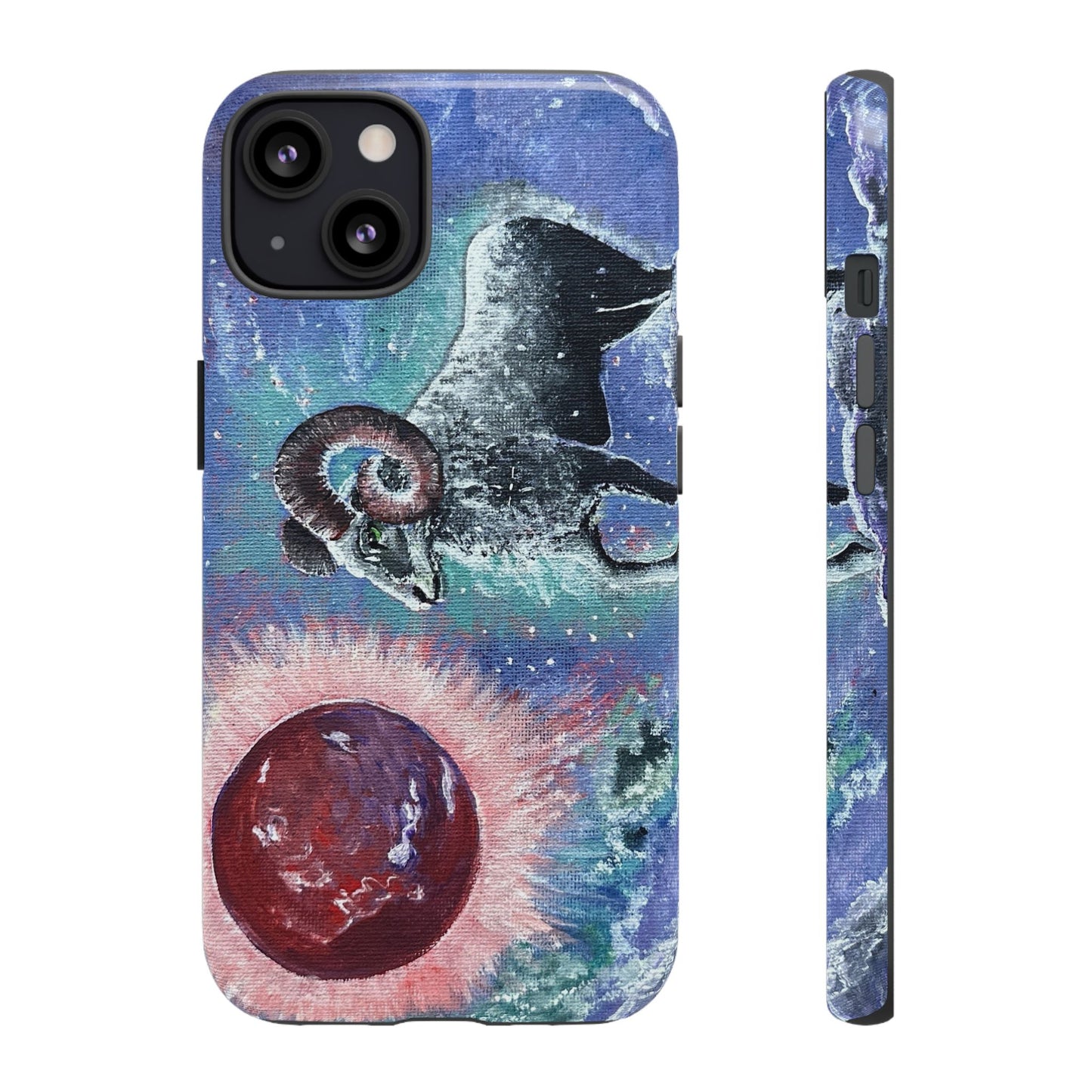 Tough Phone Case Aries Design by Dive Up