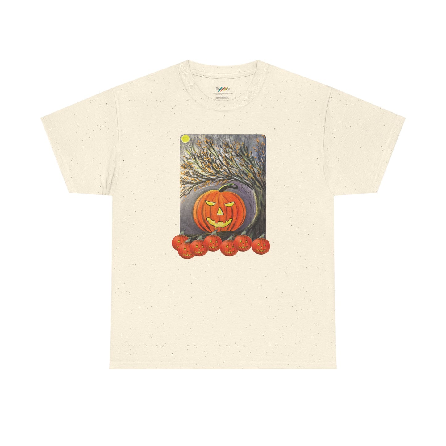 Jack-o'-Lantern Pumpkin T-Shirt | Halloween Pumpkin Patch Tee