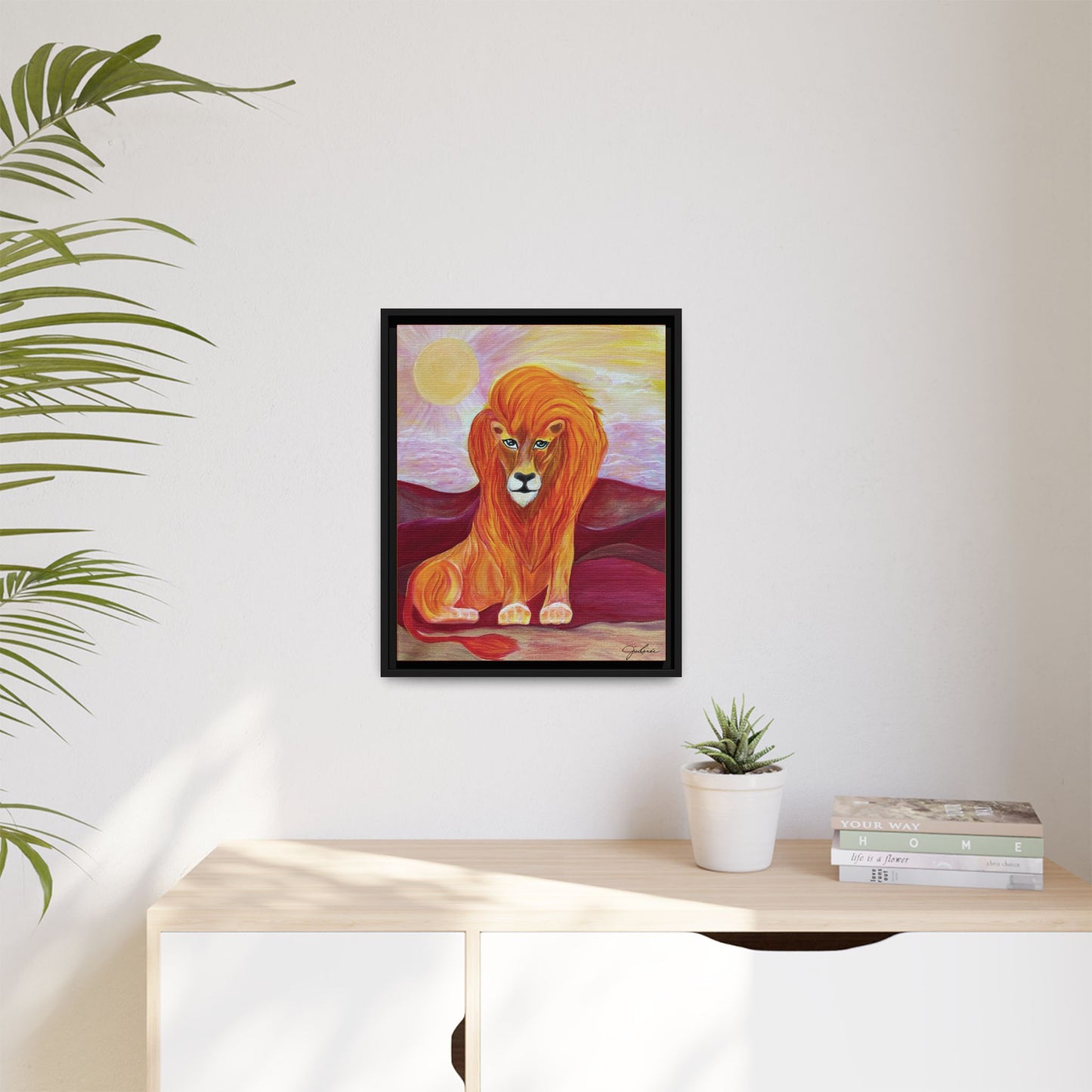 Leo the Lion - Canvas Print