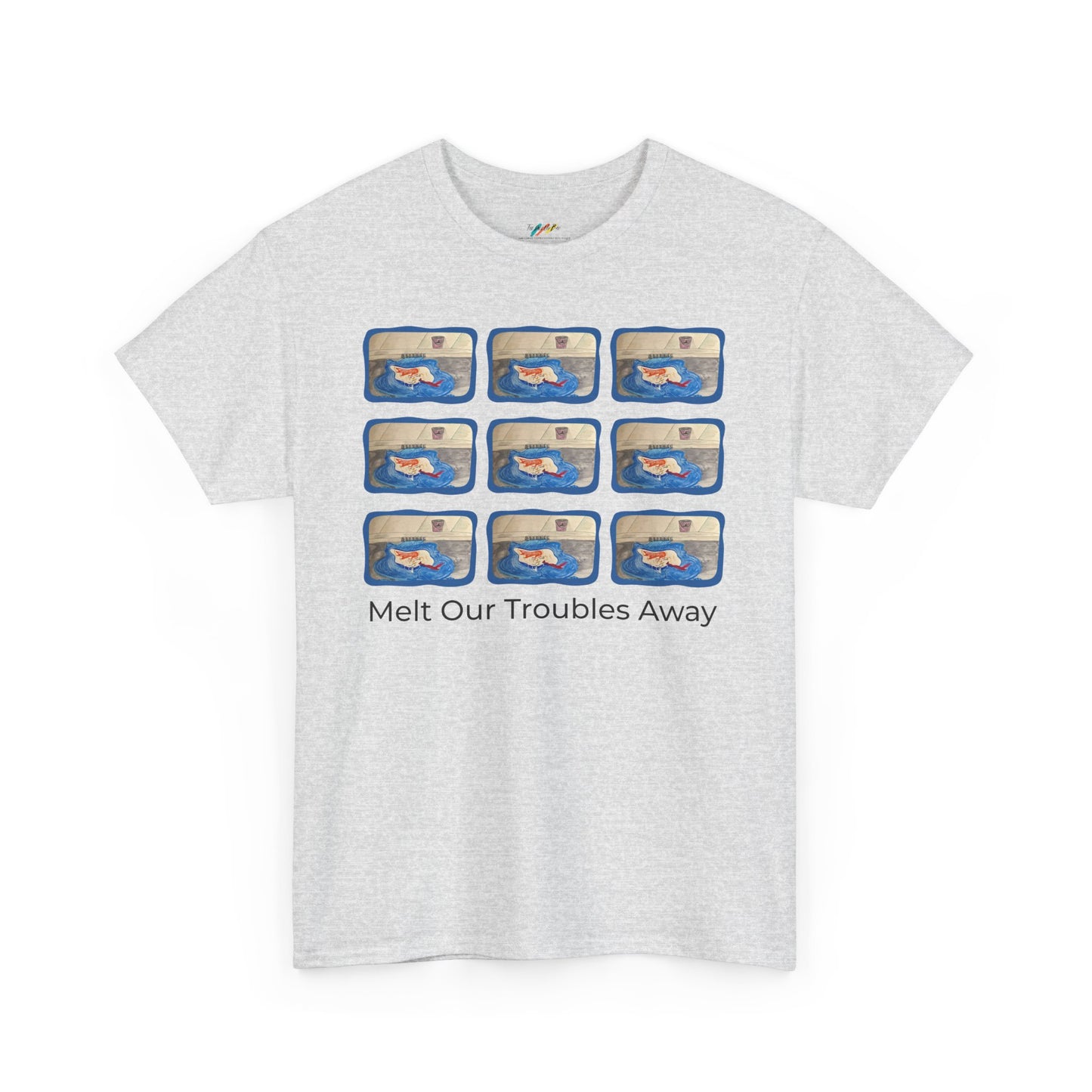 Melt our troubles away - Resistance Heavy Cotton Tee, Political Clothing, USA Election Apparel, Patriotic T-Shirt