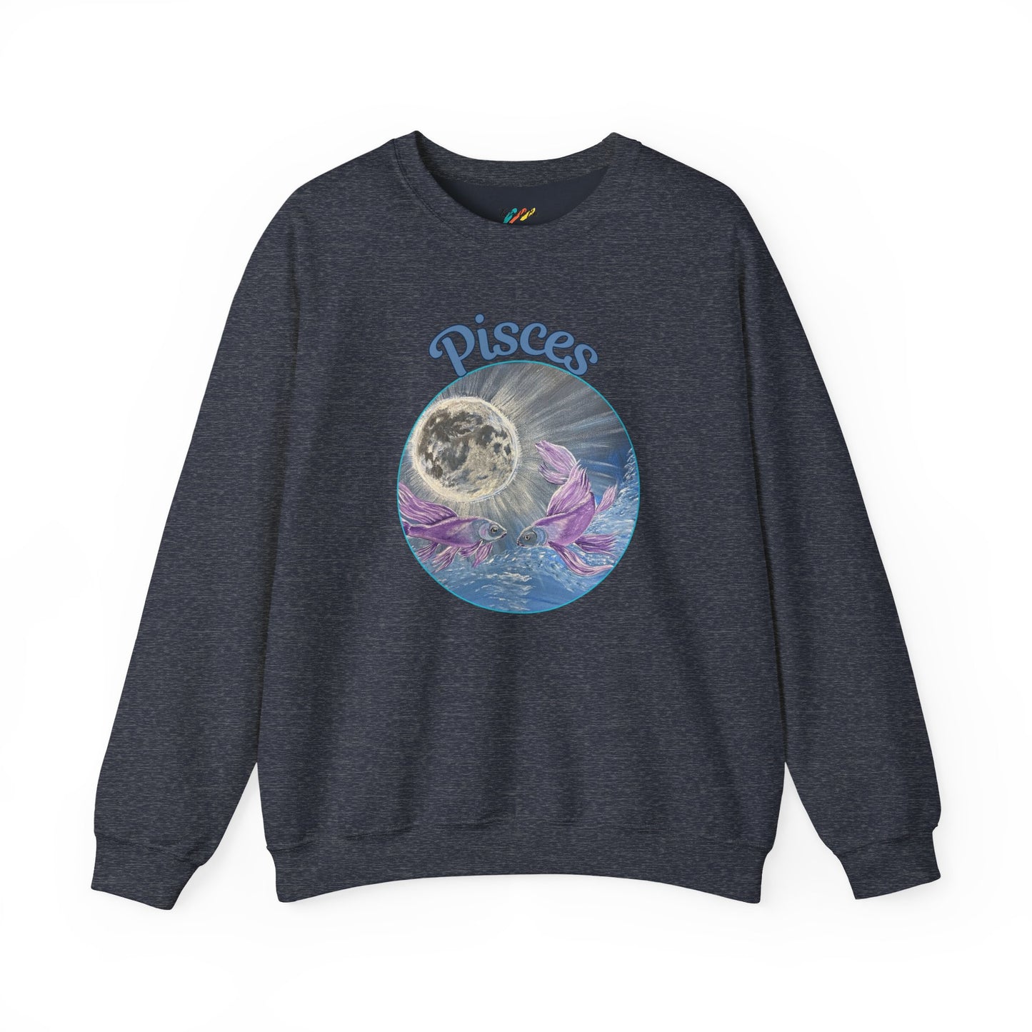 Pisces Crewneck - Sweatshirt Inspirational and Colorful