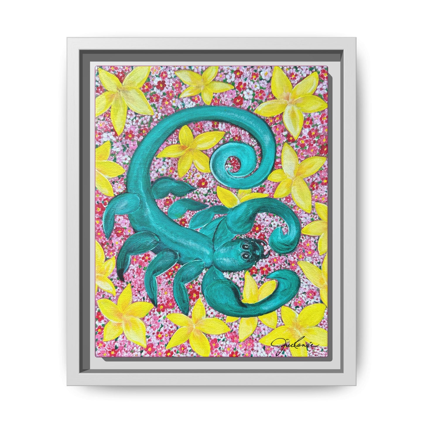 Canvas Print, Scorpio Framed Wall Art - Rebirth in Bloom, Astrology Home Decor, Scorpio Gift, Zodiac Sign Art, Truth and Transformation
