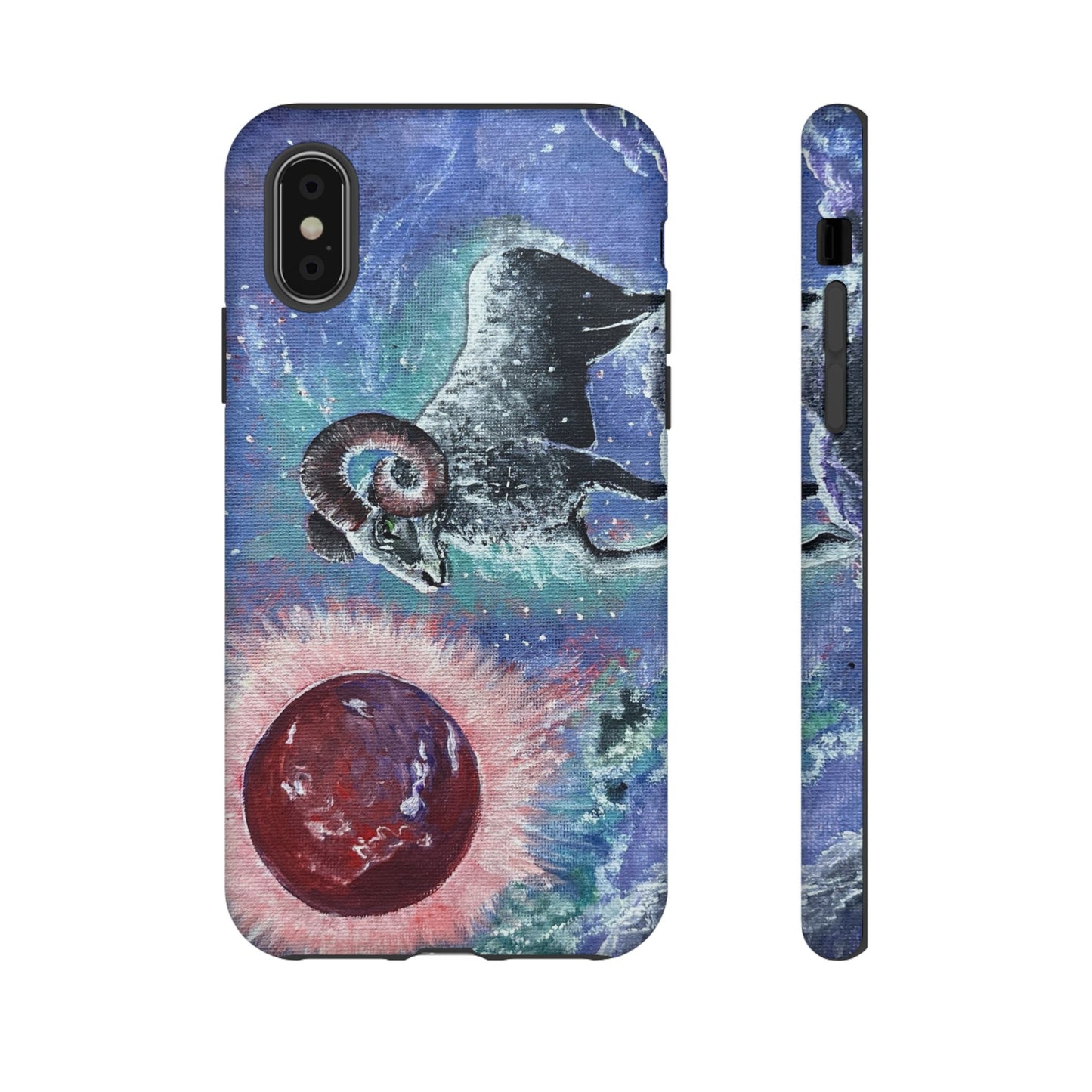 Tough Phone Case Aries Design by Dive Up