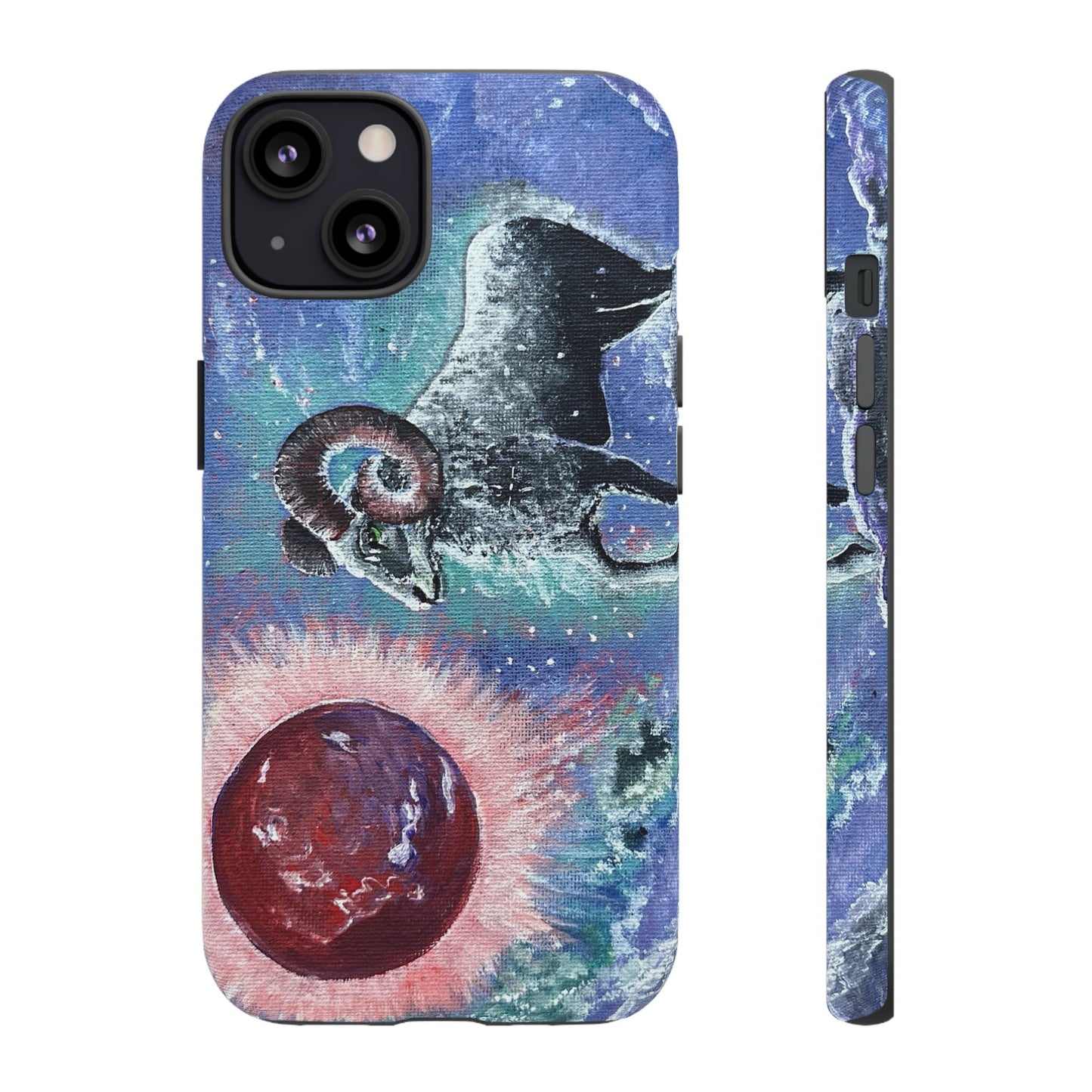 Tough Phone Case Aries Design by Dive Up