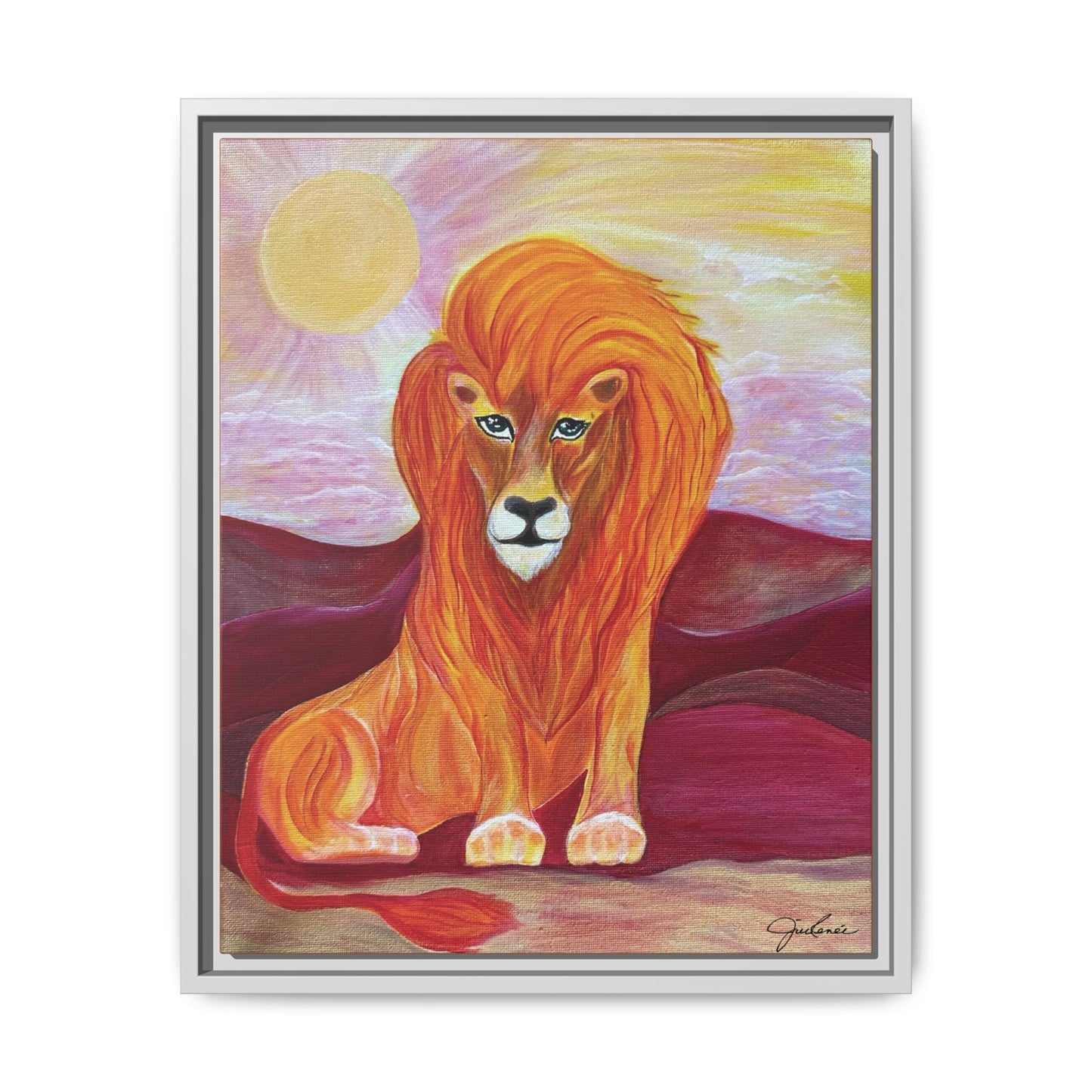Leo the Lion - Canvas Print