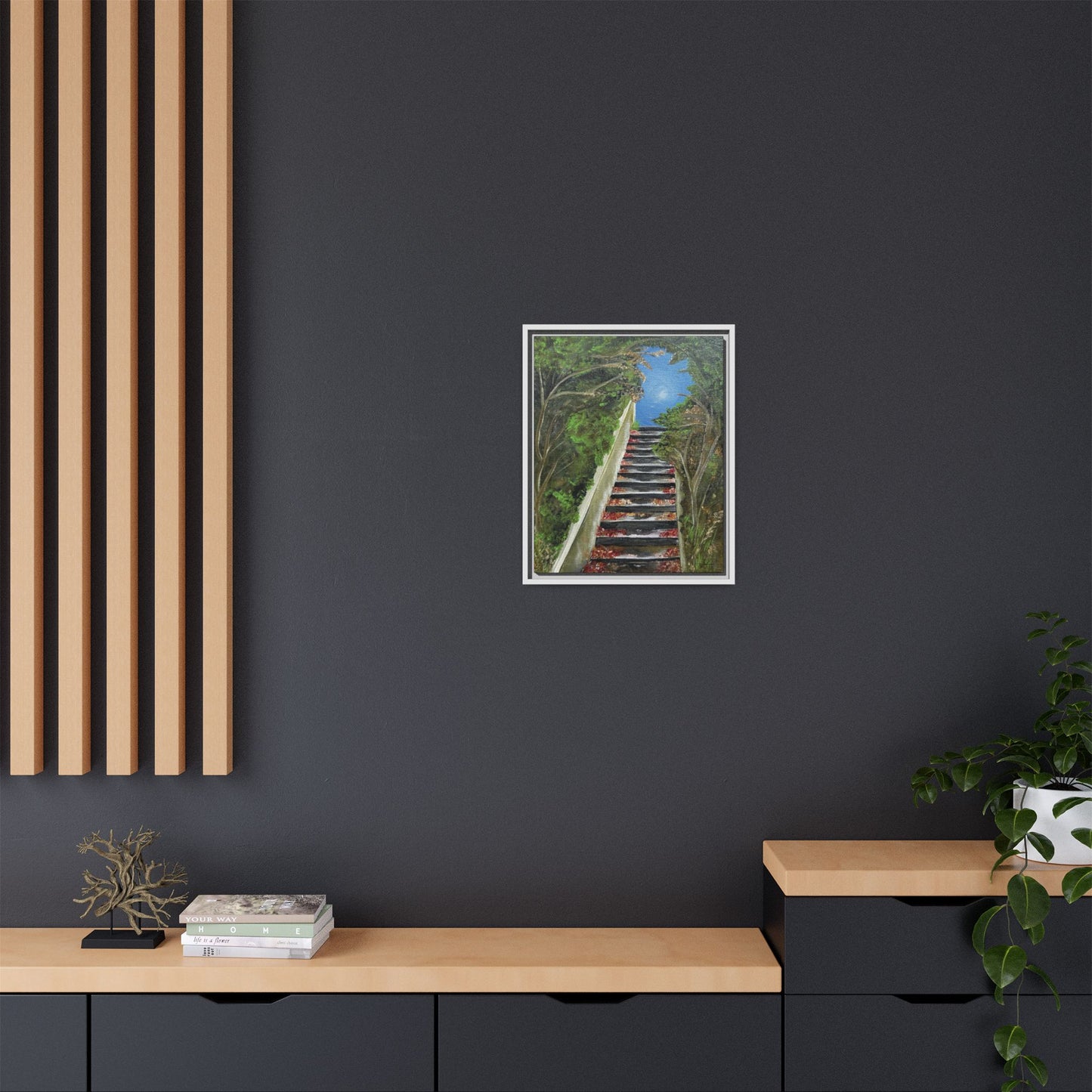Path from the Sea -  Acrylic Art, Wall Decor, Ocean Theme Gift, Matte Artwork