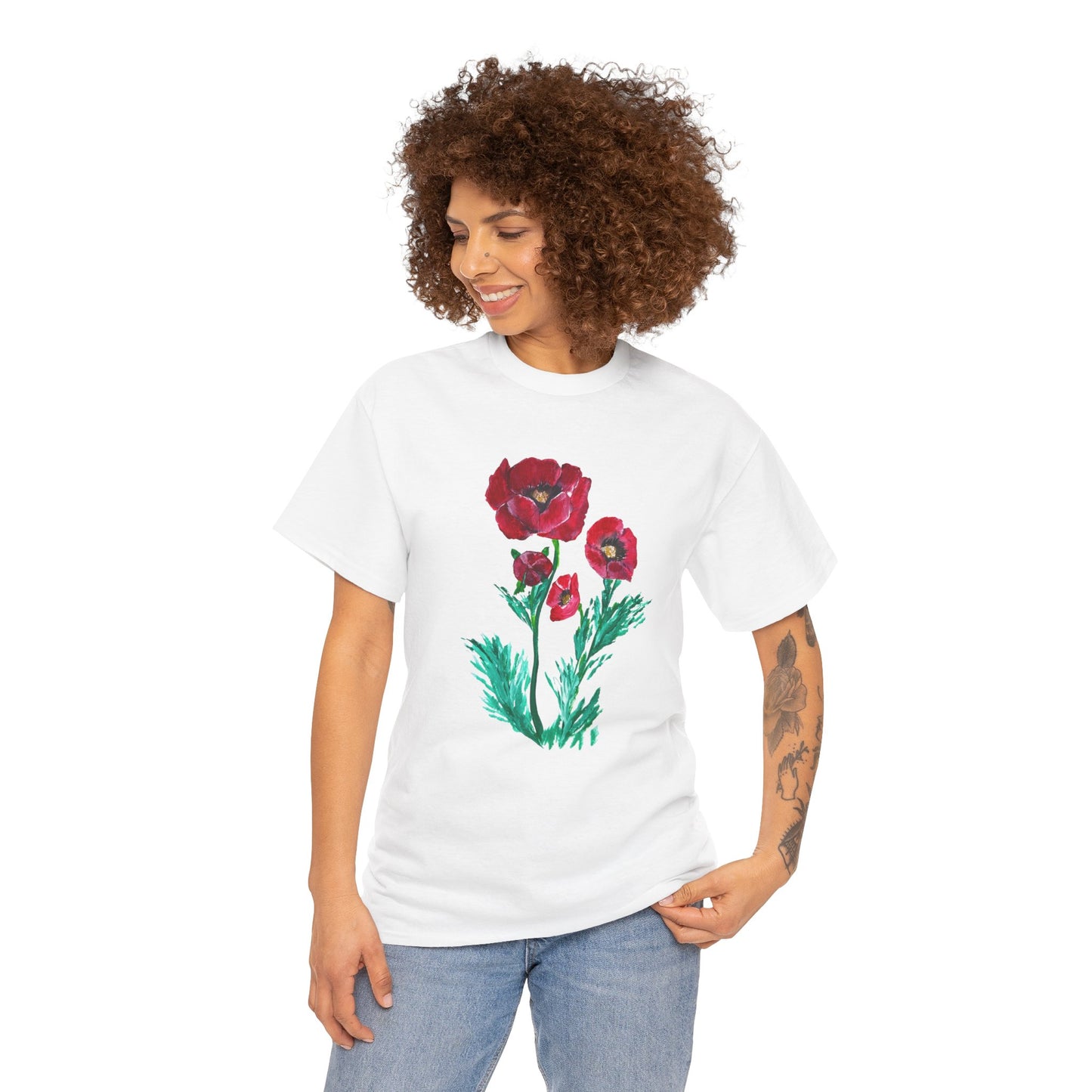 Poppies! Original Art Tee