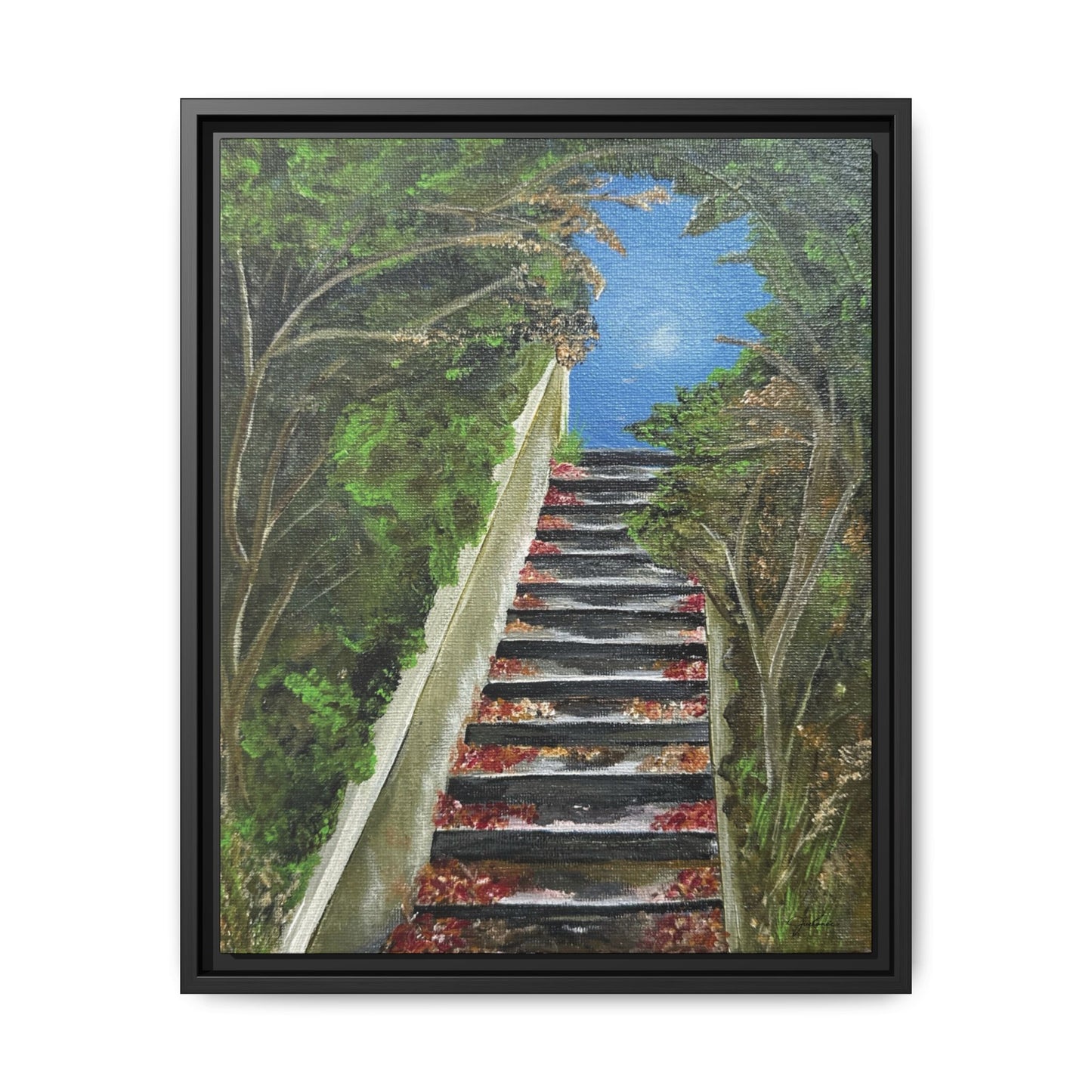 Path from the Sea -  Acrylic Art, Wall Decor, Ocean Theme Gift, Matte Artwork