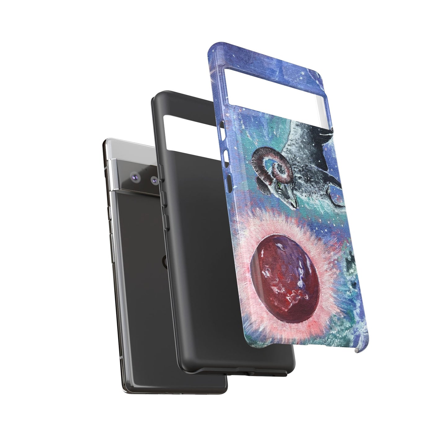 Tough Phone Case Aries Design by Dive Up