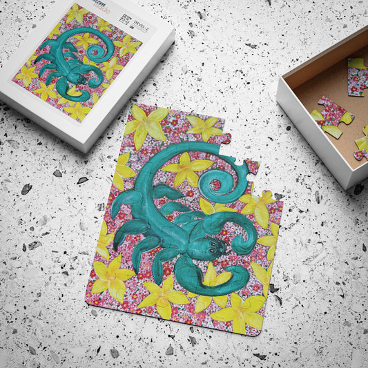 Kids' Puzzle, Scorpio Zodiac 30-Piece Jigsaw Puzzle - Truth, Healing, Transformation, Astrology Toy, Zodiac Gift, Educational Puzzle,