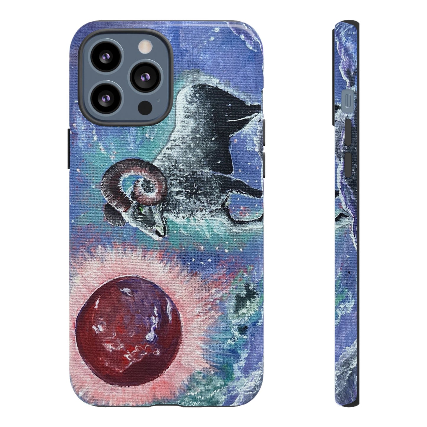 Tough Phone Case Aries Design by Dive Up