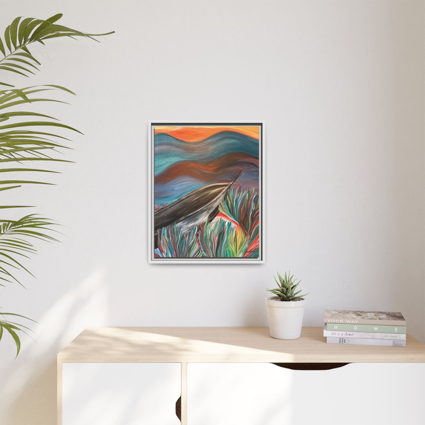 'Turn Your Pain Into Power' Canvas Print