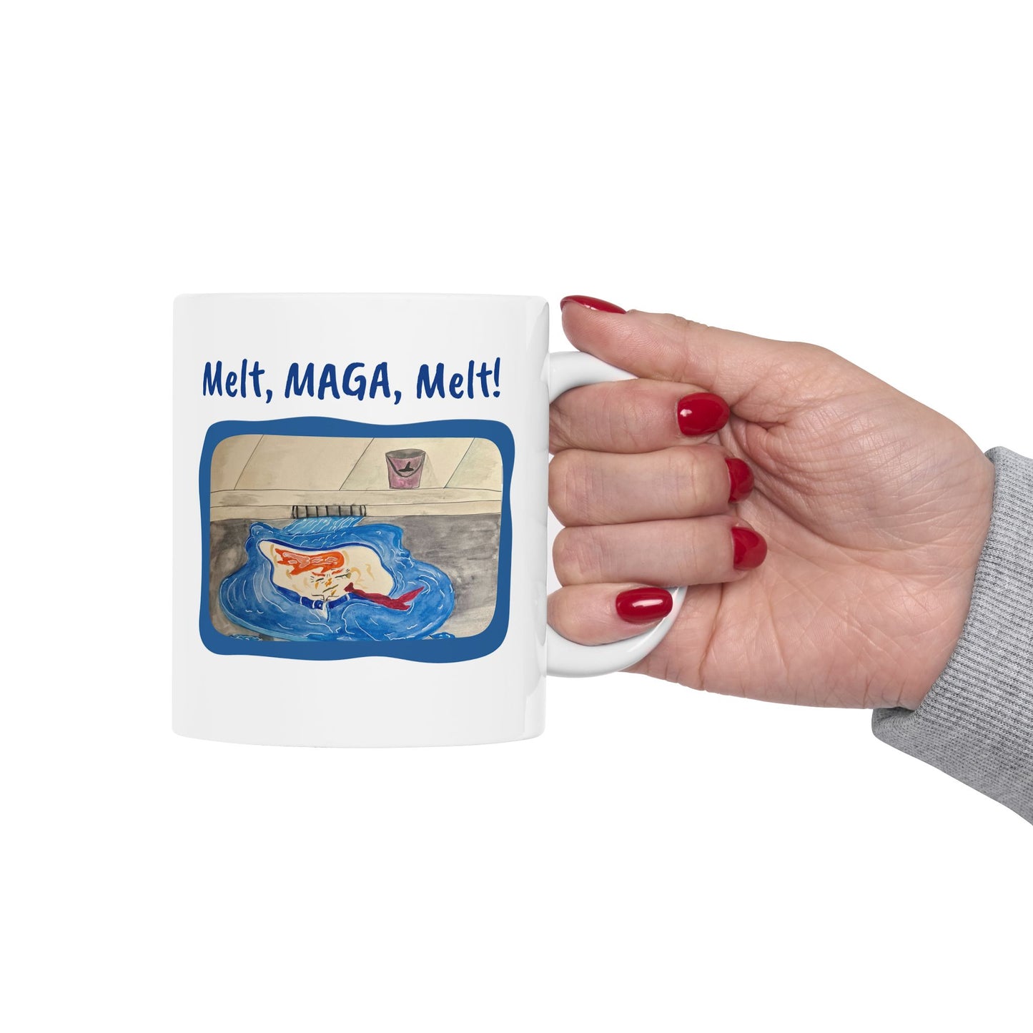 Ceramic Mug - Melt, MAGA, Melt