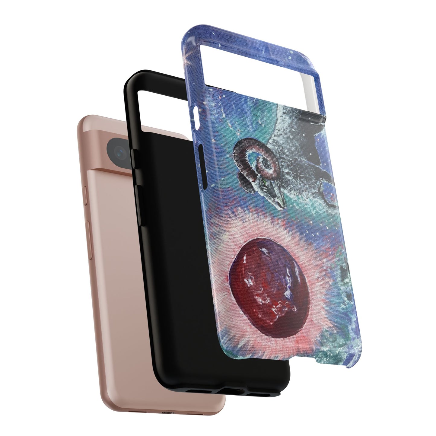 Tough Phone Case Aries Design by Dive Up