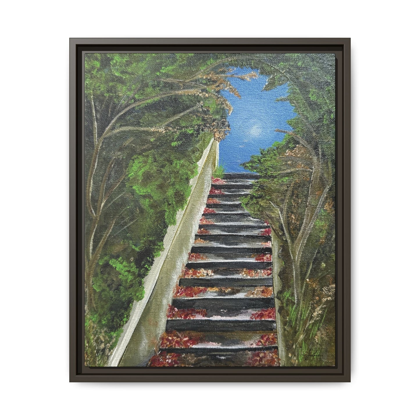 Path from the Sea -  Acrylic Art, Wall Decor, Ocean Theme Gift, Matte Artwork